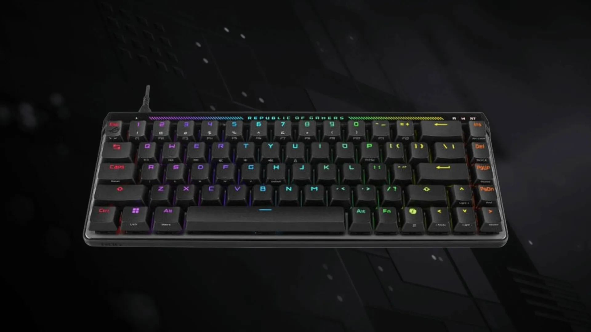 Клавіатура дротова Asus ROG Falchion Ace (Black) (UA)