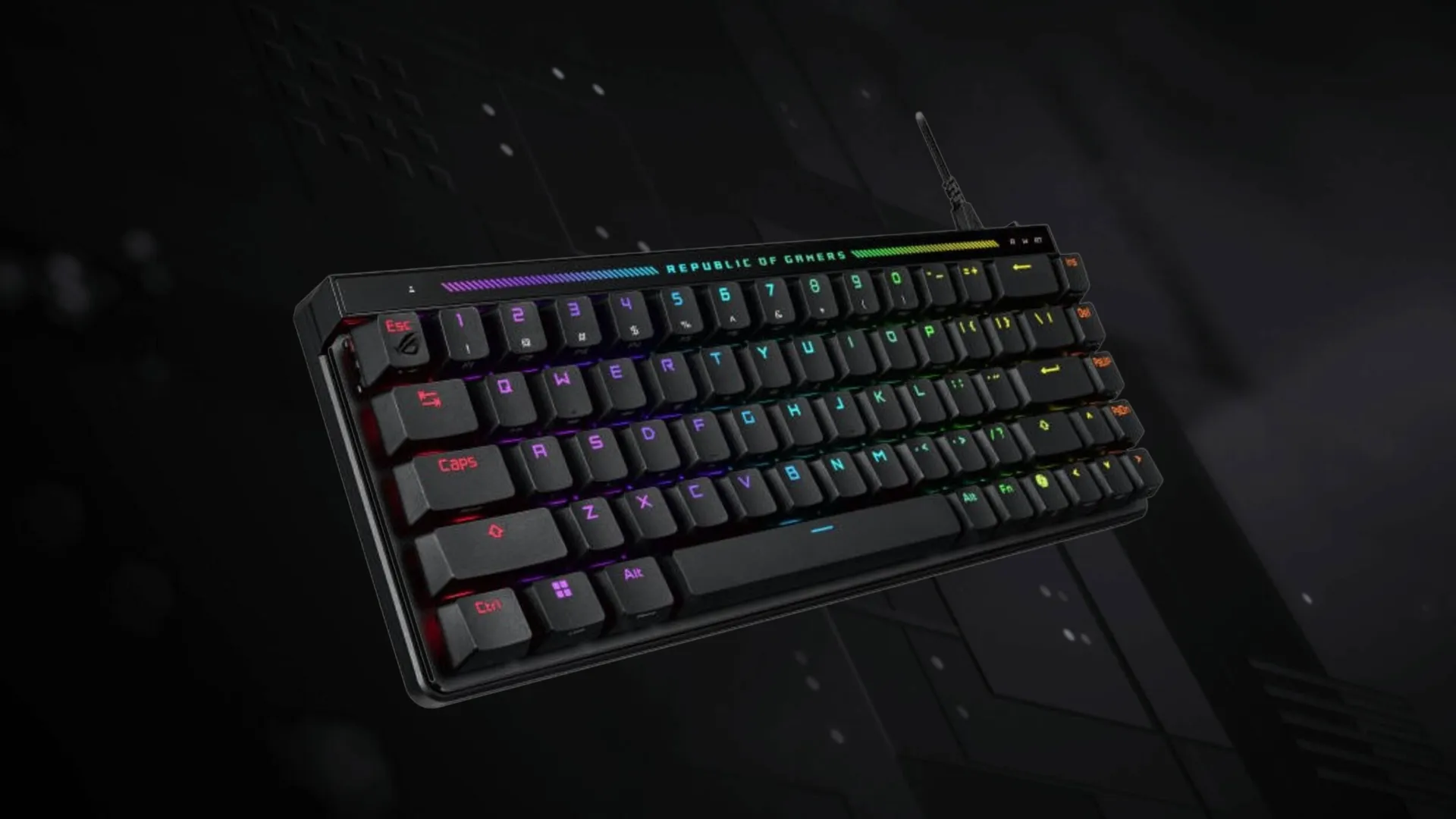 Клавіатура дротова Asus ROG Falchion Ace (Black) (UA)