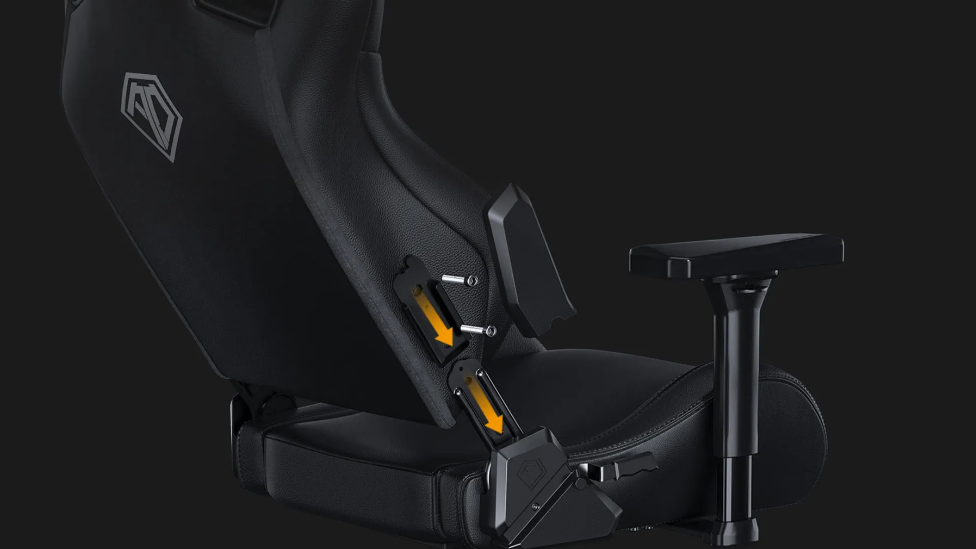 Крісло геймерське Anda Seat Kaiser Frontier XL (Black) (UA)