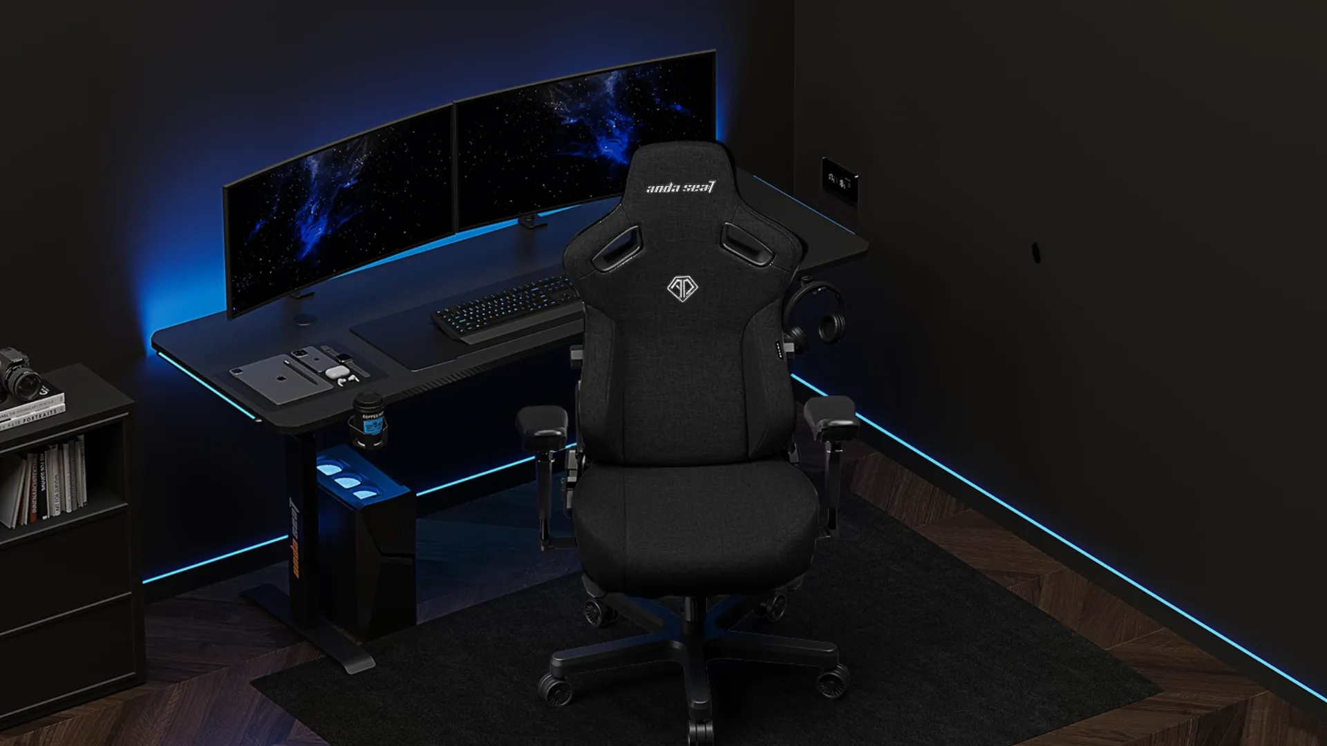 Крісло ігрове Anda Seat Kaiser Frontier Fabric Size XL (Black) (UA)