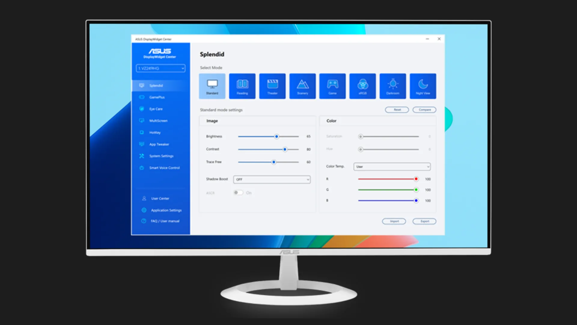 Монітор Asus 23.8" VZ249HG-W IPS 120Hz 90LM0BV2-B01A71 (UA)