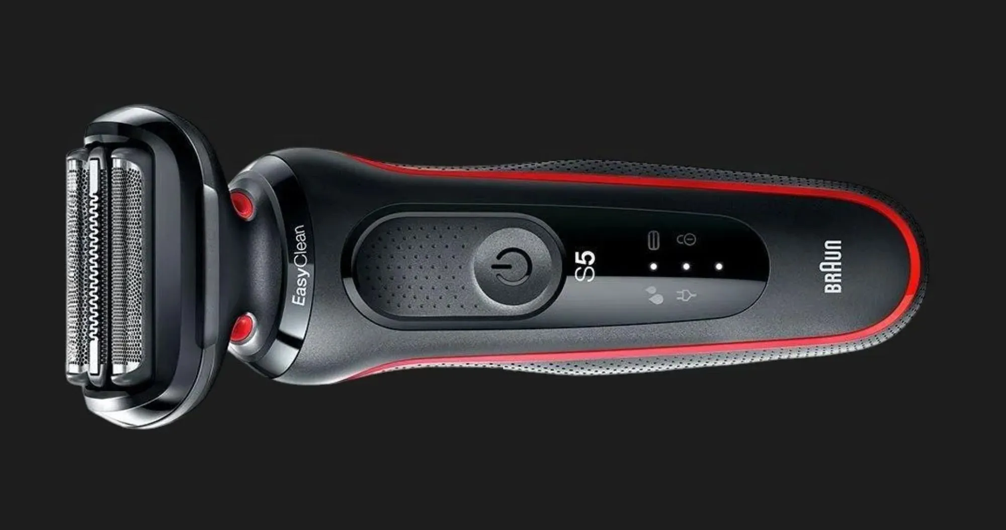 Електрична бритва BRAUN Series 5 Wet&amp;Dry (51-R1000s) (Black/Red)