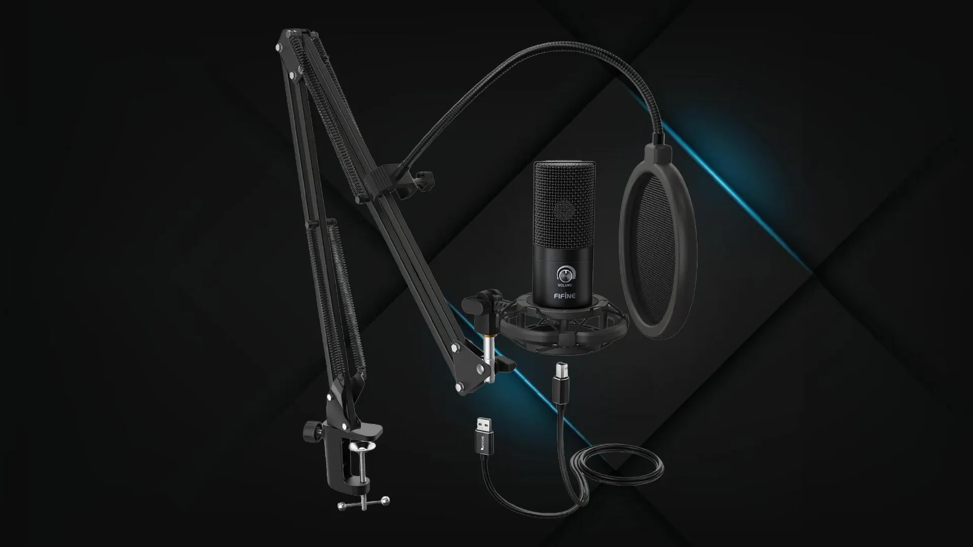 Мікрофон Fifine T669 (Black) (UA)