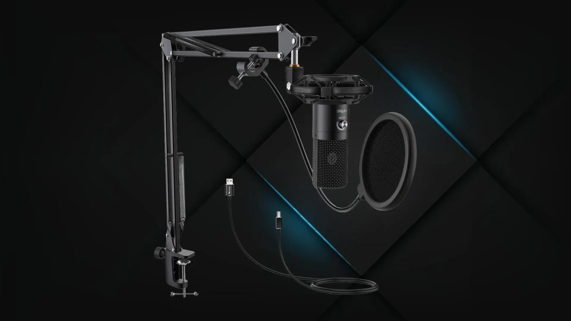 Мікрофон Fifine T669 (Black) (UA)