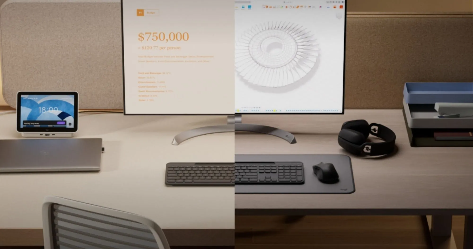 Клавiатура бездротова Logitech Slim Solar+ (Graphite) (UA)