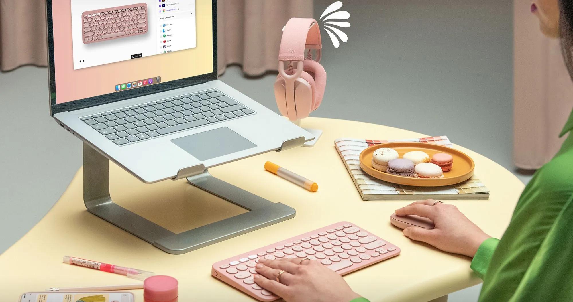 Клавиатура Logitech Pebble Keys 2 K380 (White) (UA)