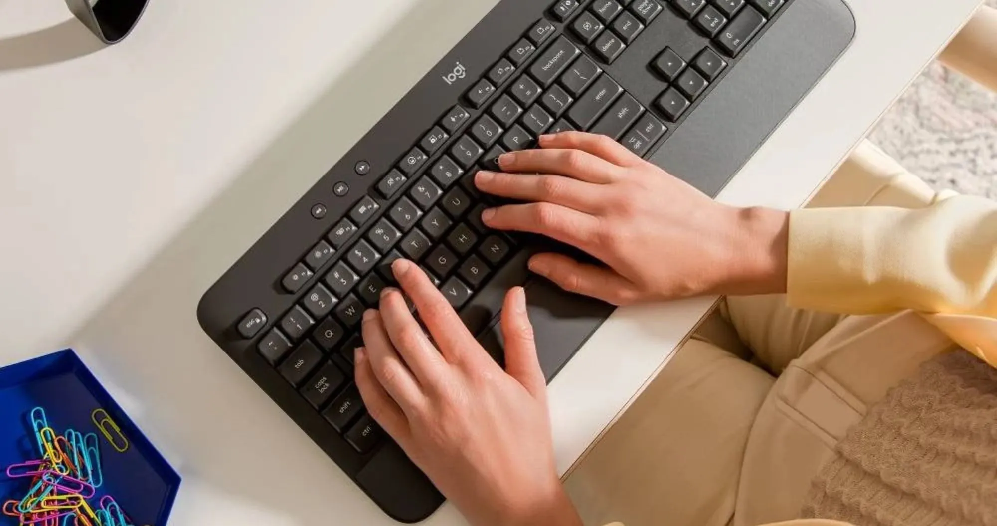 Клавиатура беспроводная Logitech Signature K650 (Graphite) (UA)