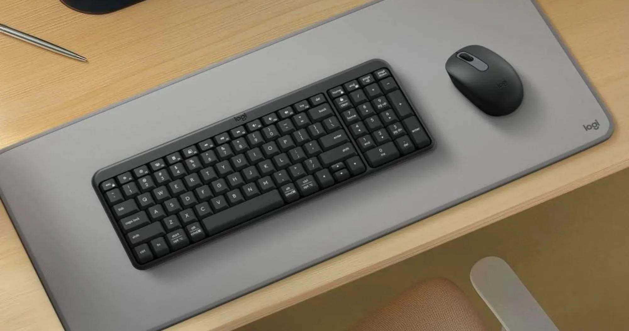 Комплект Logitech MK250 (Graphite) (UA)