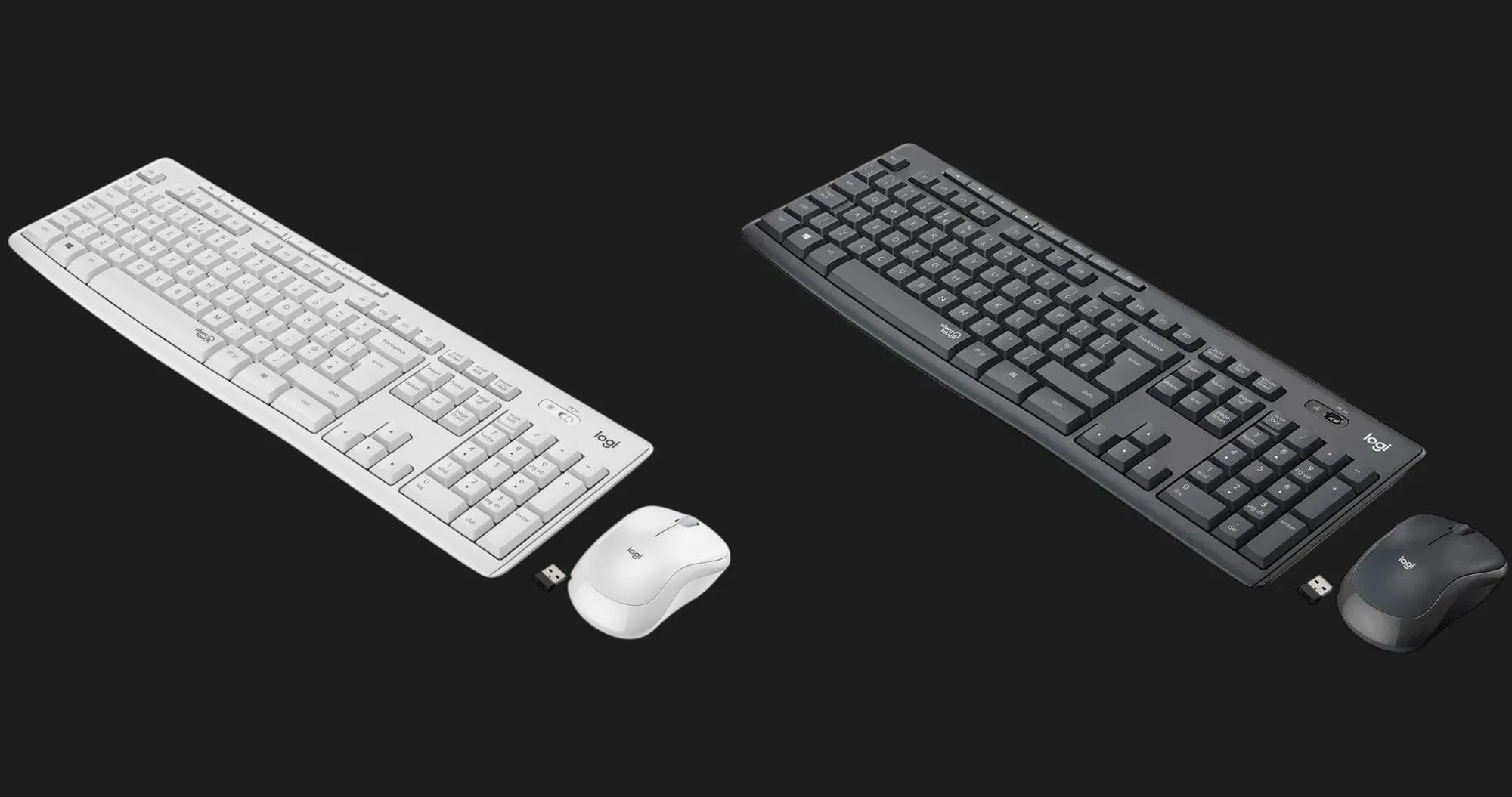Комплект Logitech MK295 Combo (White) (UA)