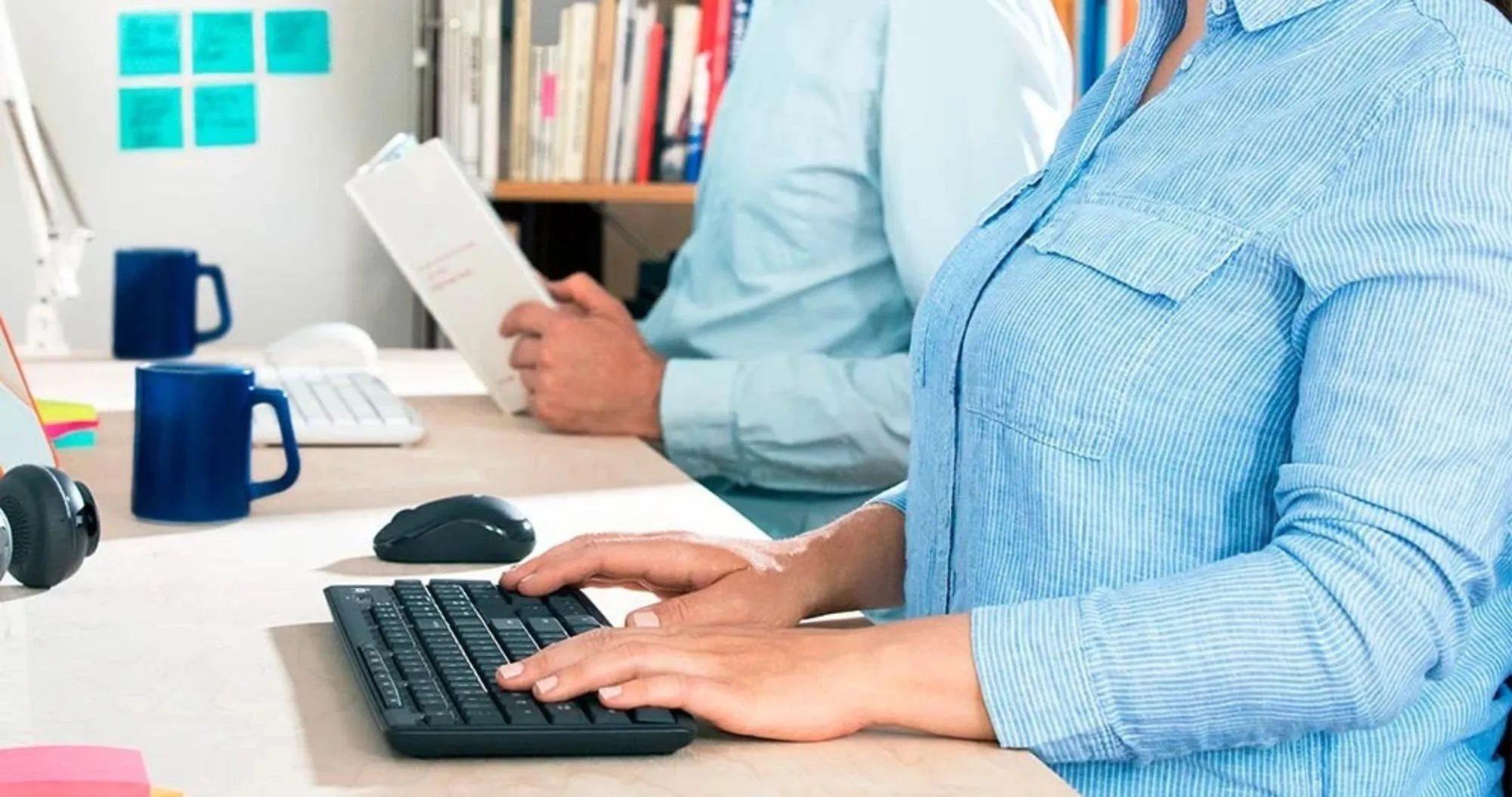 Комплект Logitech MK295 Combo (White) (UA)