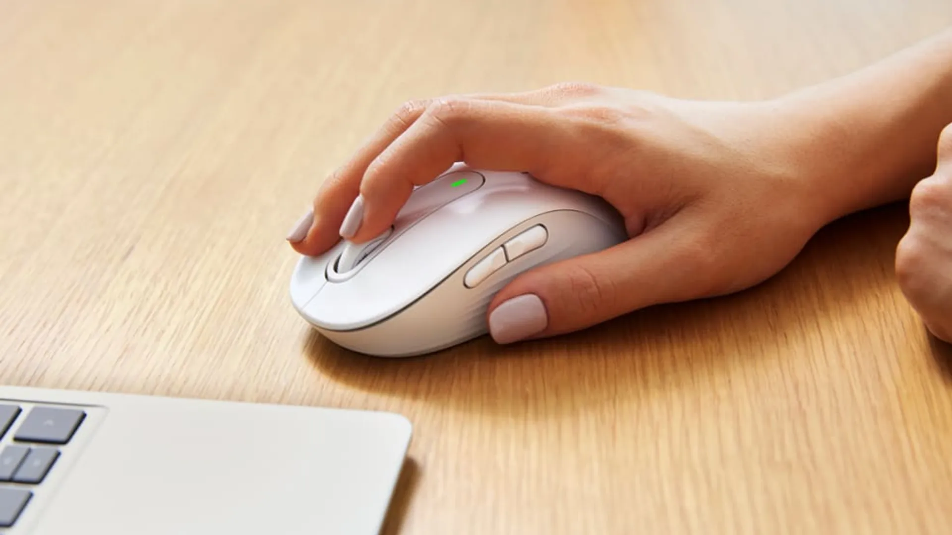 Мышь беспроводная Logitech Signature M650 for Business Large (White) (UA)