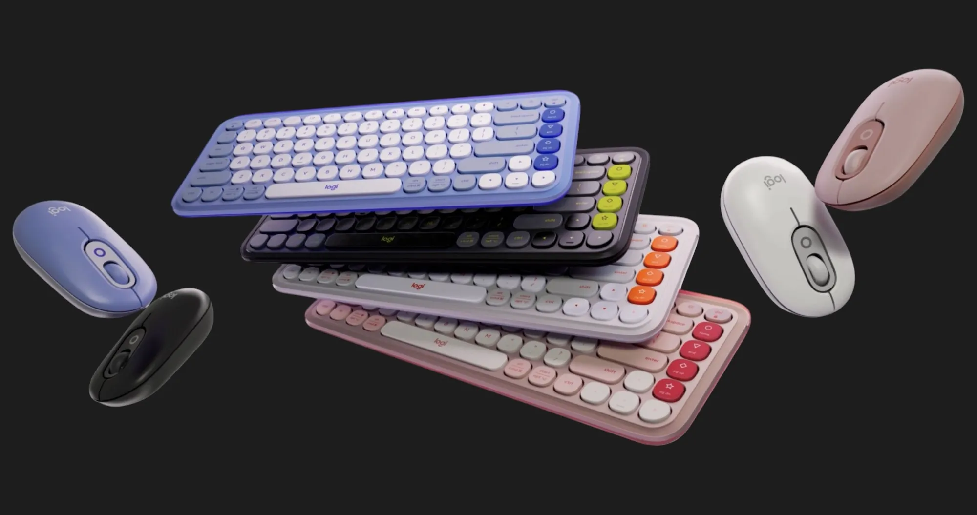 Комплект Logitech Pop Icon Combo (Off White) (UA)