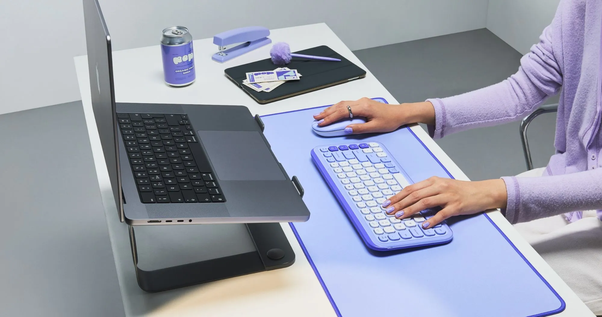 Комплект Logitech Pop Icon Combo (Off White) (UA)