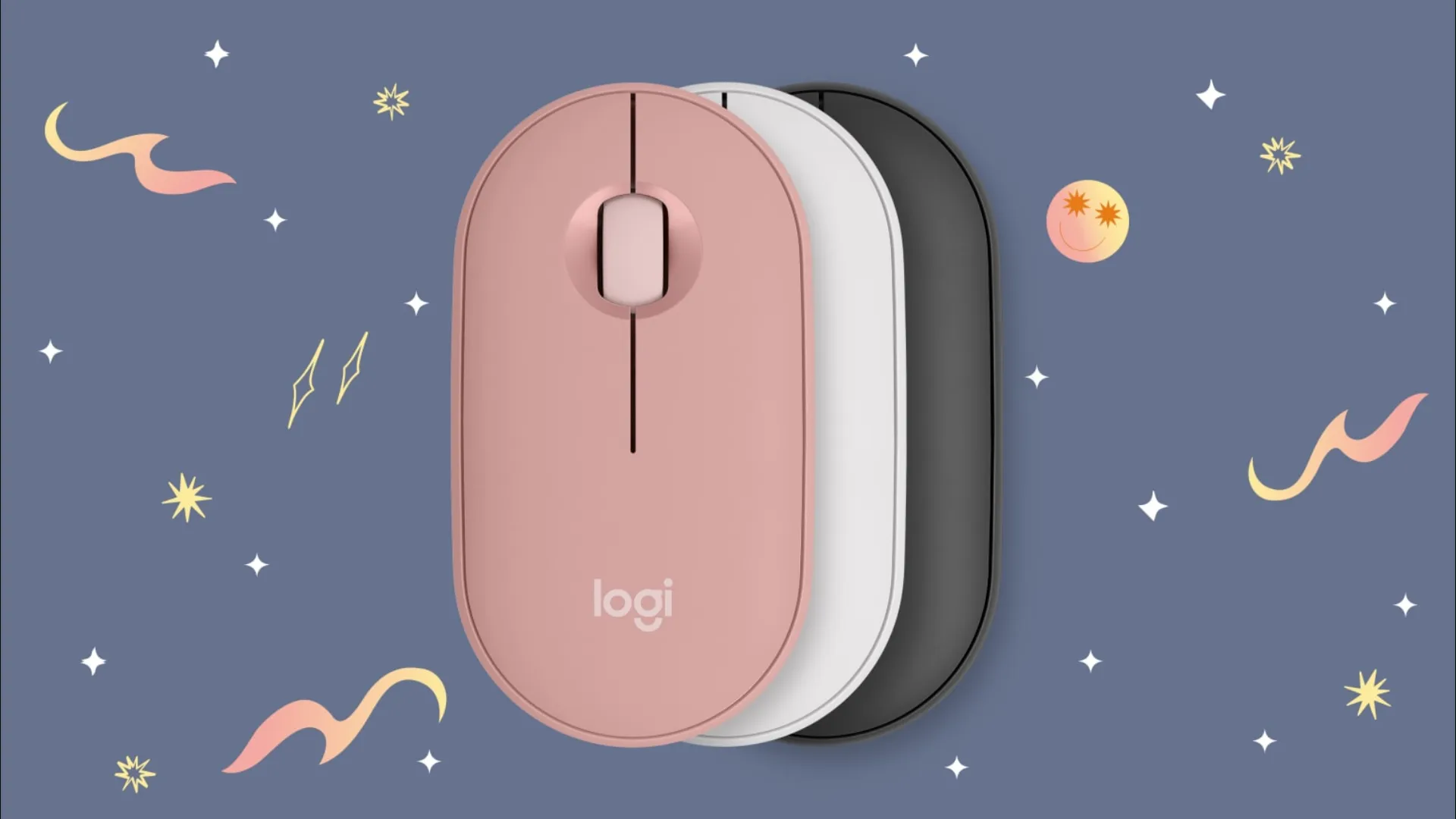 Миша бездротова Logitech Pebble Mouse 2 M350s (White) (UA)