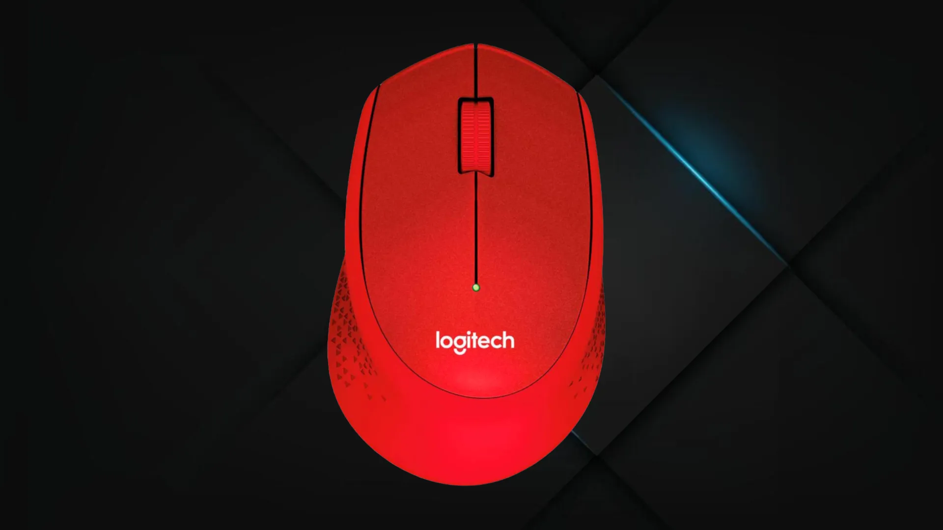 Мышь беспроводная Logitech M330 Silent Plus (Red) (UA)