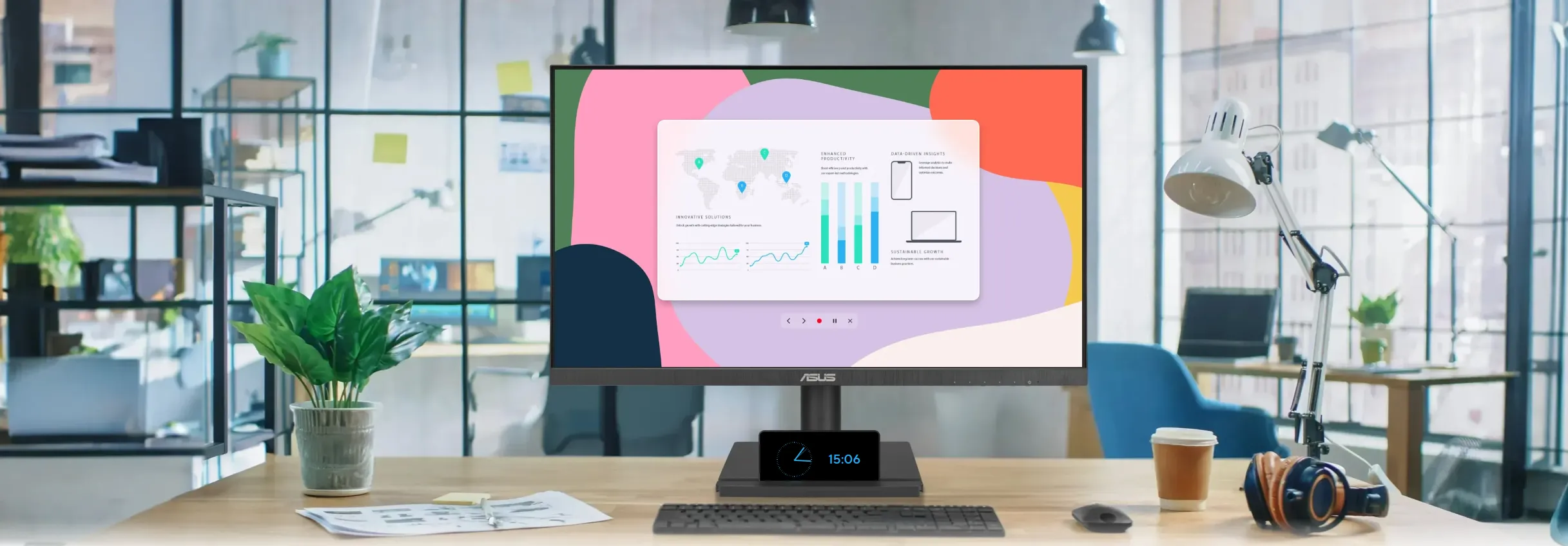 Монітор Asus 27" VA27DQFS IPS 100Hz 90LM06H0-B01371 (UA)