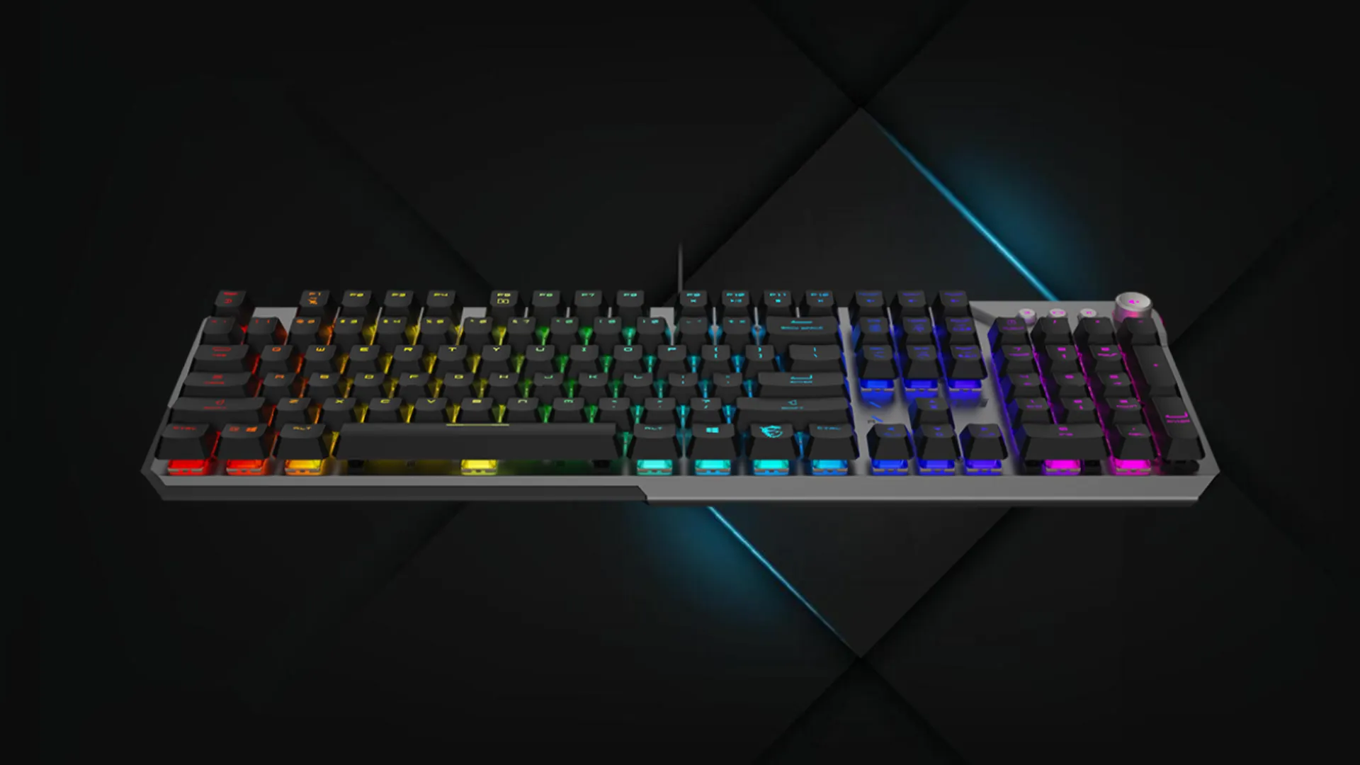 Клавіатура MSI Strike 600 Silent UA 104key (Gray) (UA)