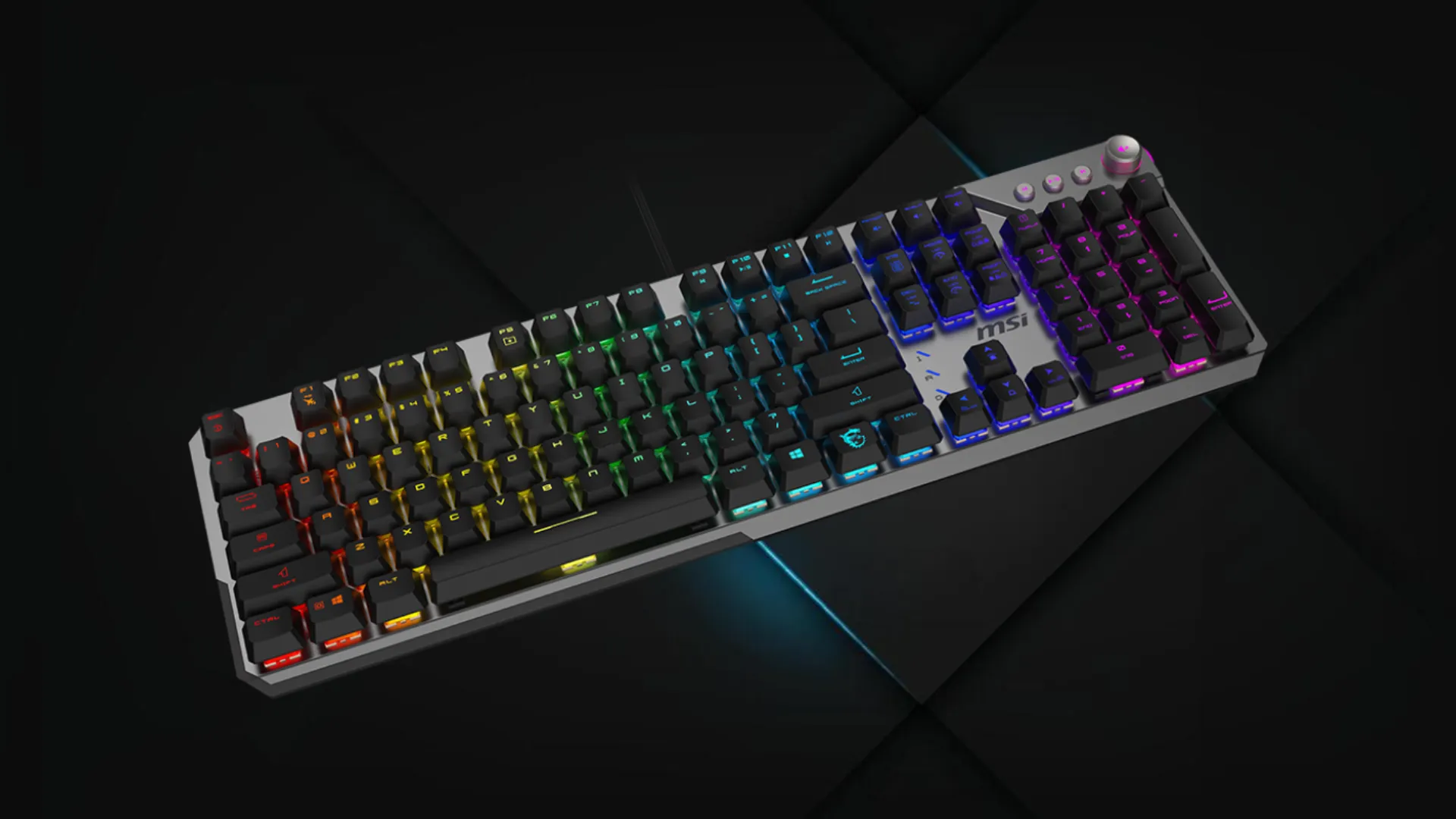 Клавіатура MSI Strike 600 Silent UA 104key (Gray) (UA)