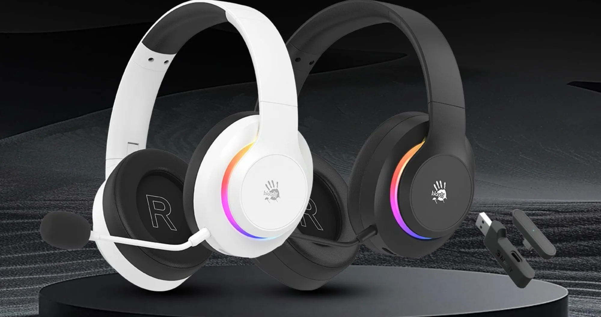 Ігрова гарнітура Bloody GR520 (Black) (UA)