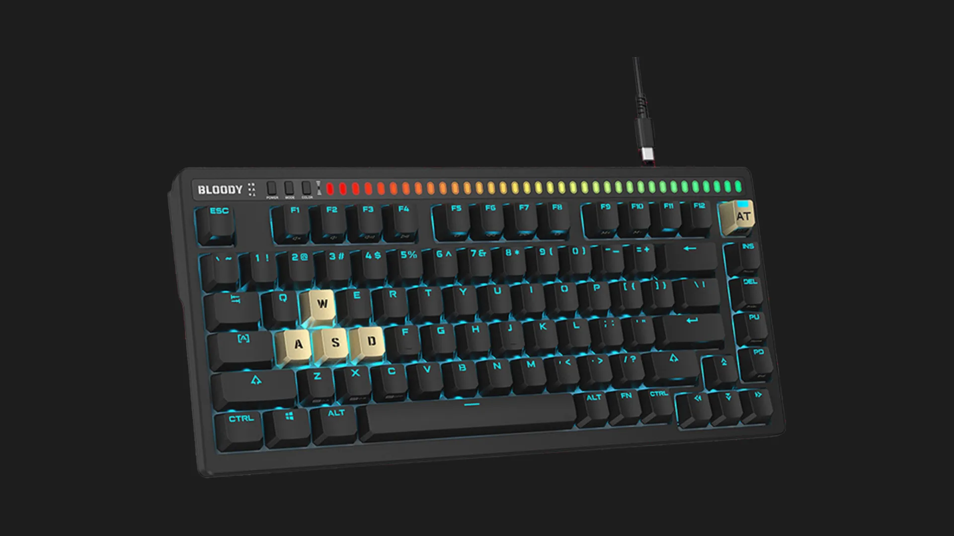 Клавиатура игровая Bloody AT75 (Black) (UA)