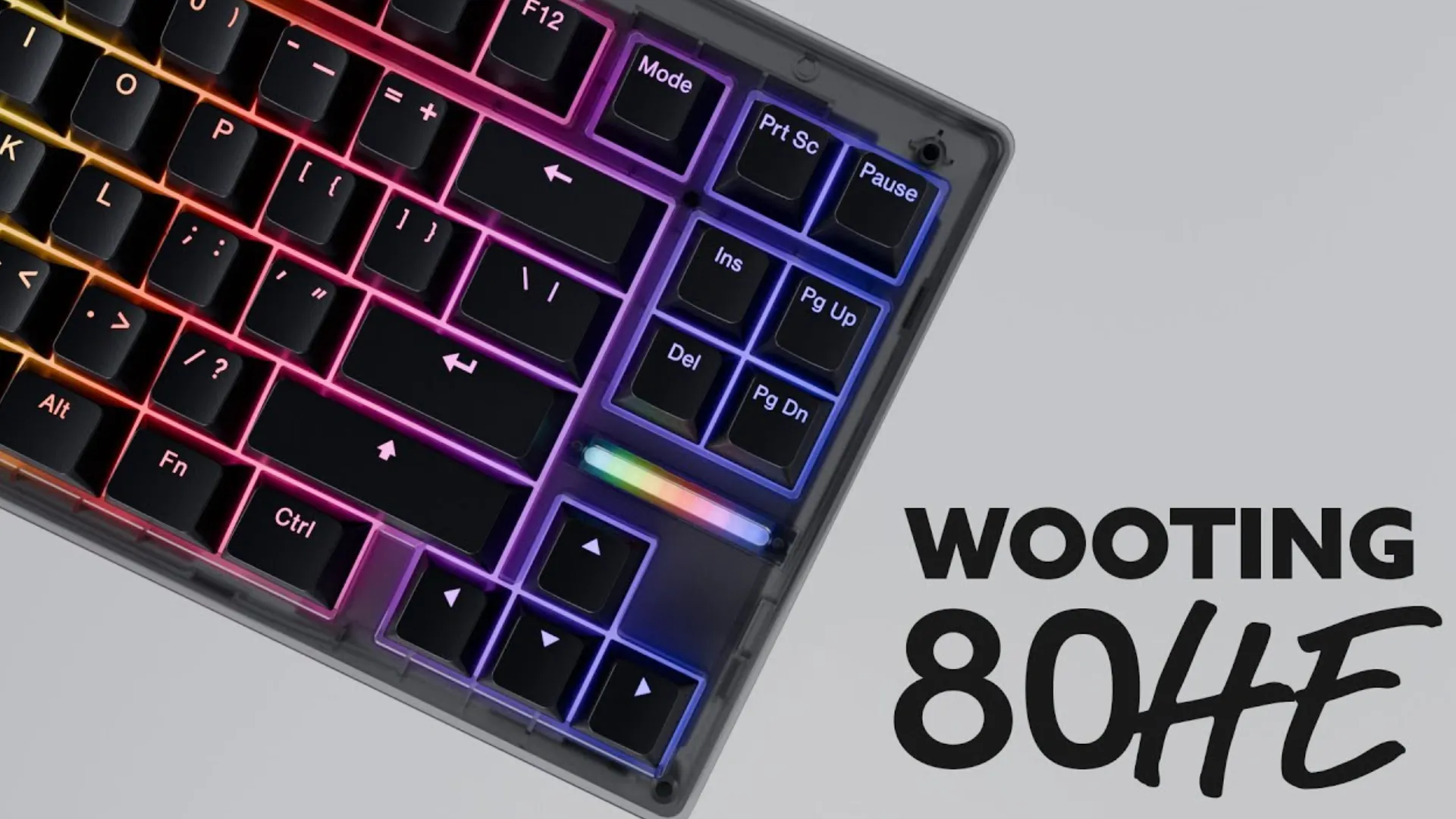 Клавиатура Wooting 80HE PCR (Black) (EU)