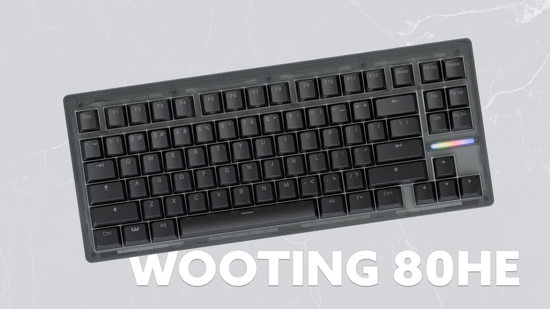 Клавиатура Wooting 80HE PCR (Black) (EU)
