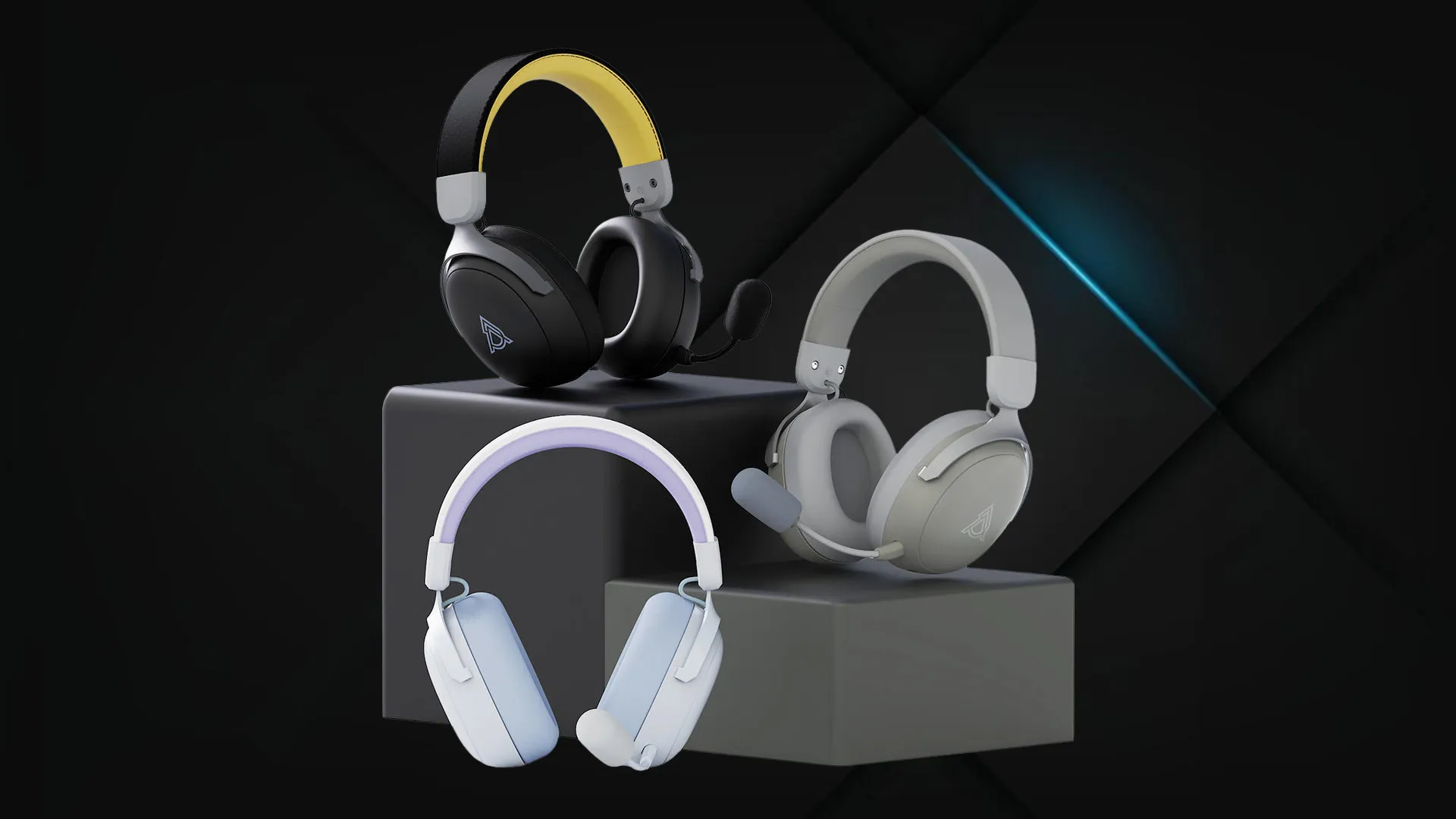 Гарнітура Ajazz AHM08 MAX (Purple/White/Blue) (UA)