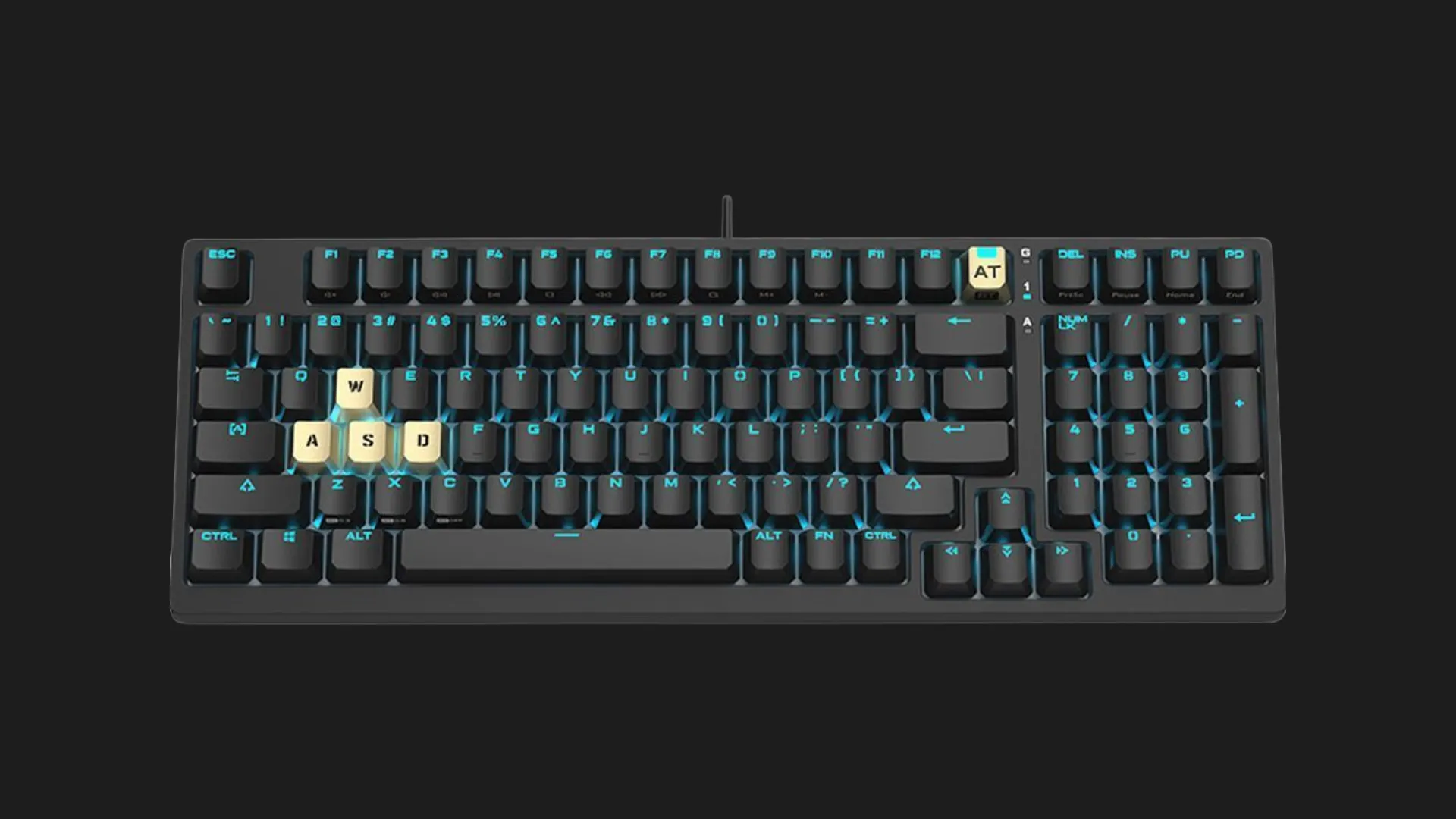 Клавіатура ігрова Bloody AT98 (Black) (UA)