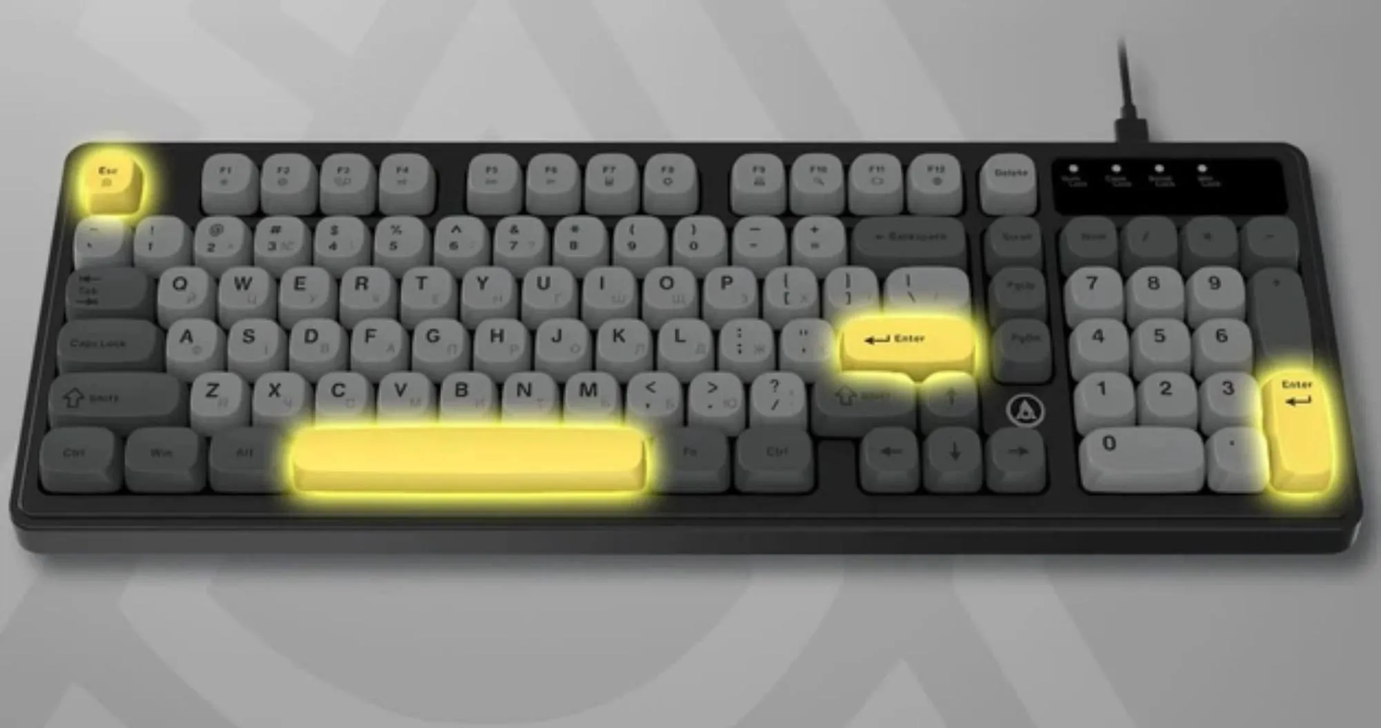 Клавіатура ігрова Ajazz AF98 (Black) (AF98-B) (UA)