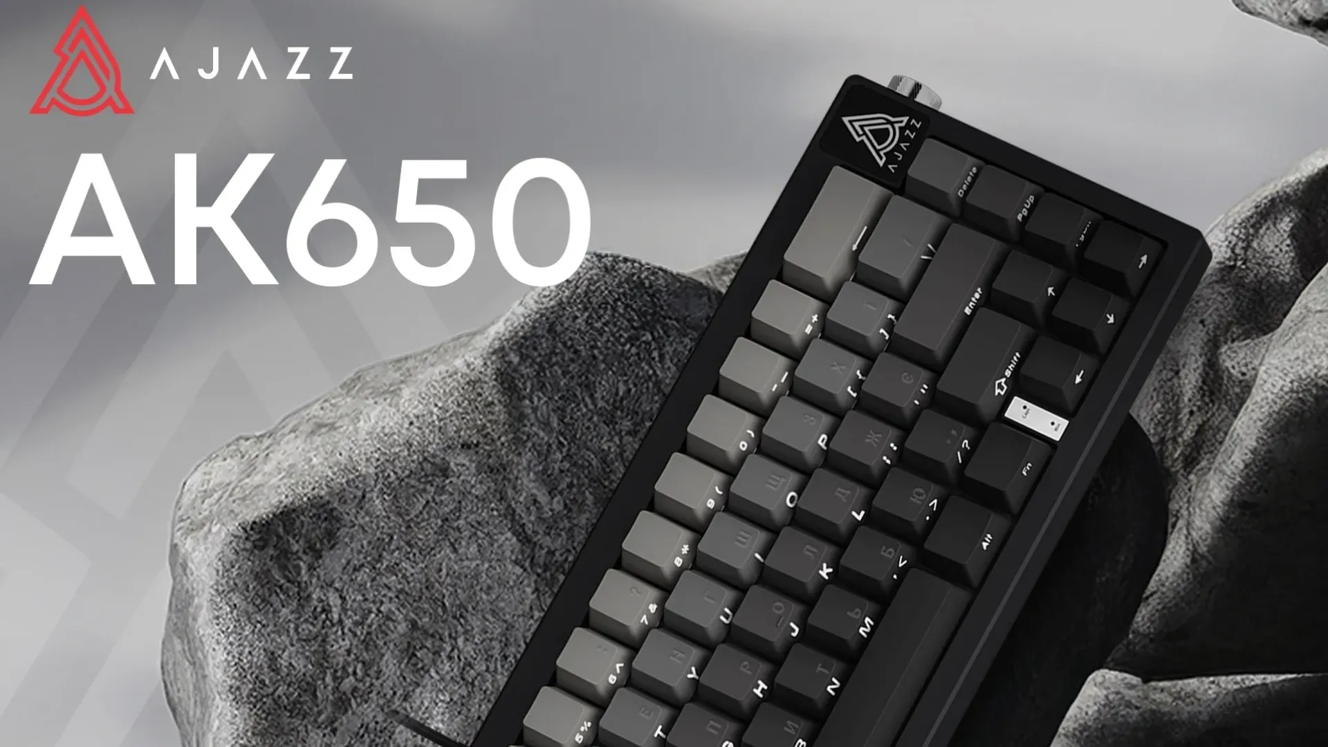 Клавиатура Ajazz AK650 Day Dream switches (Gradient Black/Gray) (UA)