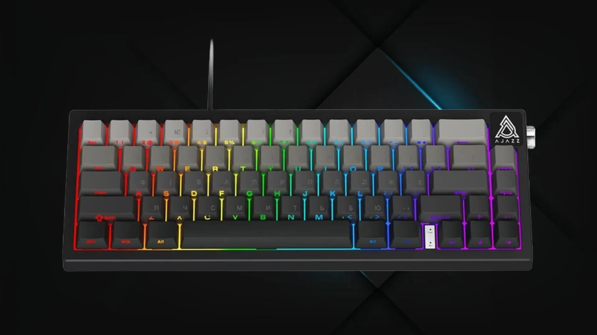 Клавиатура Ajazz AK650 Day Dream switches (Gradient Black/Gray) (UA)