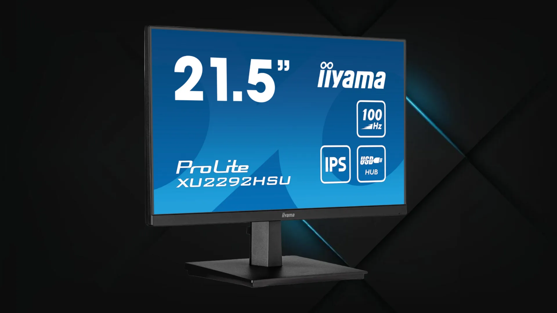 Монитор iiyama 21.5" ProLite IPS 100Hz XU2292HSU-B6 (UA)
