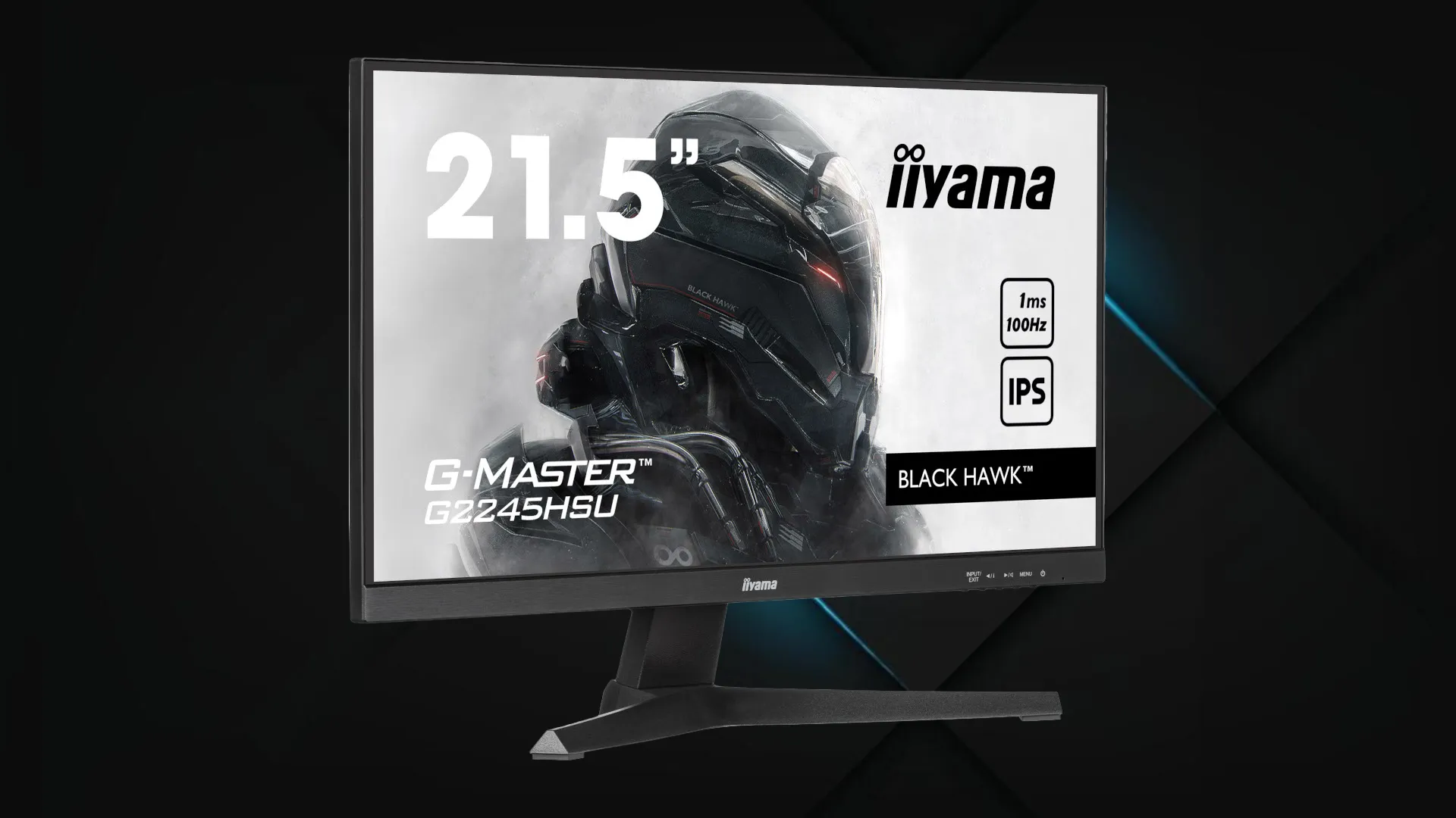 Монітор iiyama 21.5" IPS 100Hz G2245HSU-B2 (UA)