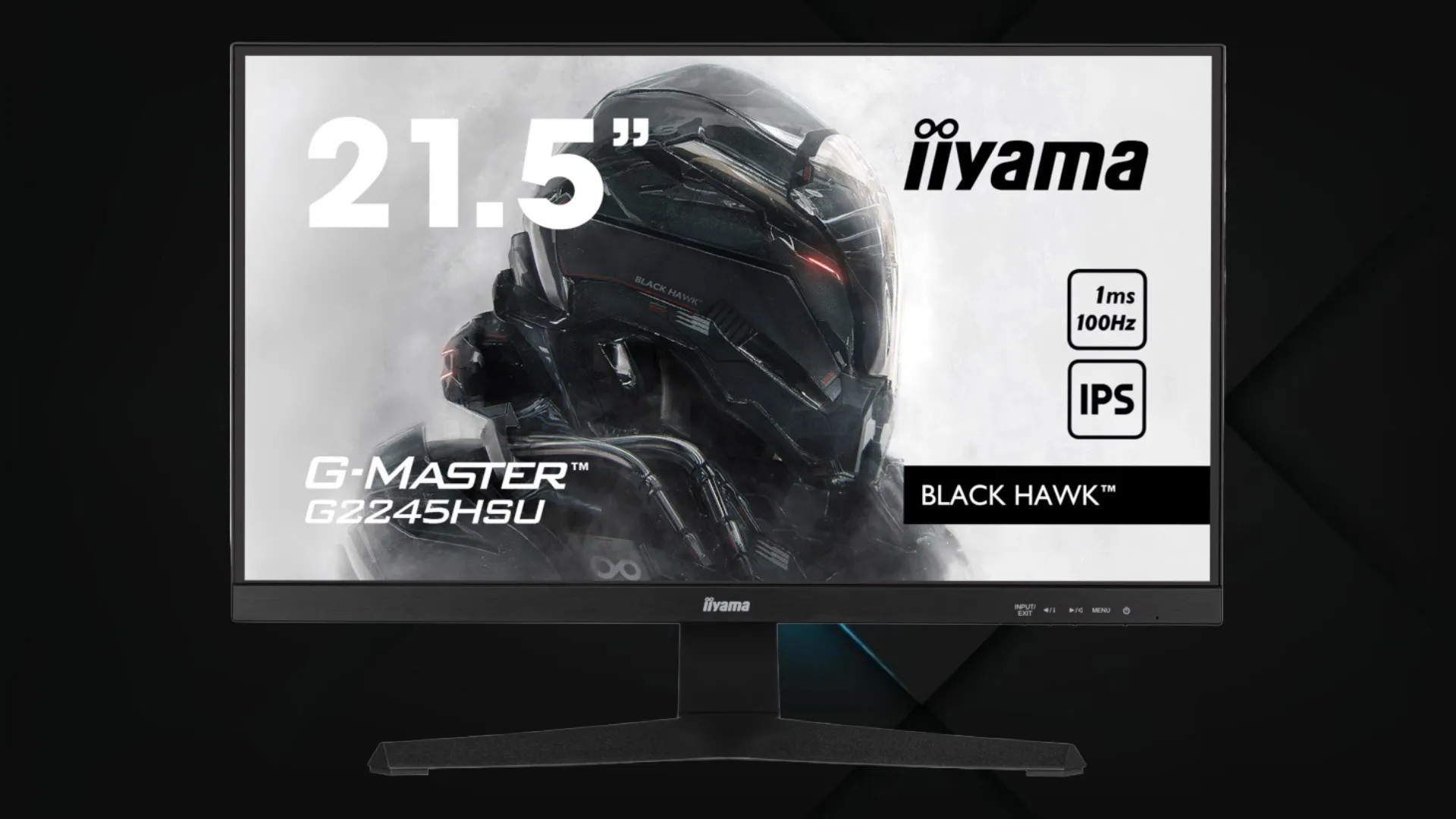 Монітор iiyama 21.5" IPS 100Hz G2245HSU-B2 (UA)
