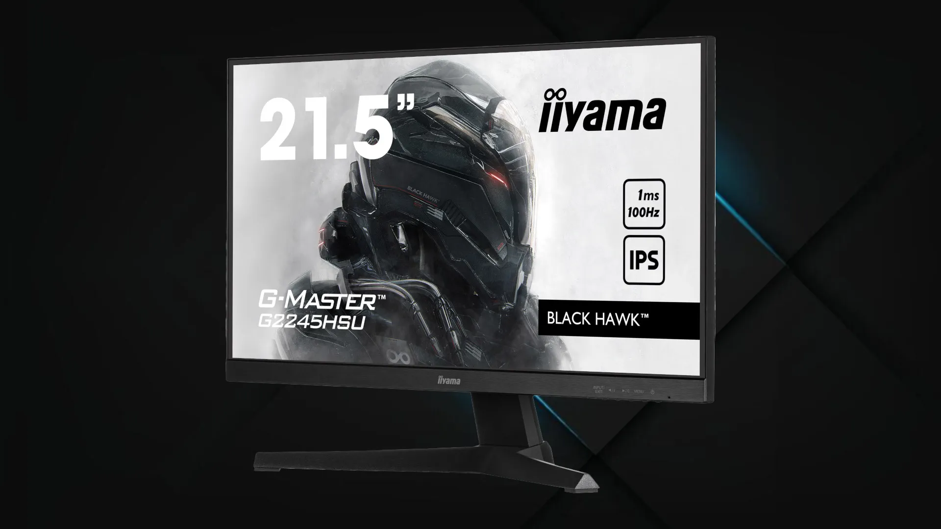 Монітор iiyama 21.5" IPS 100Hz G2245HSU-B2 (UA)
