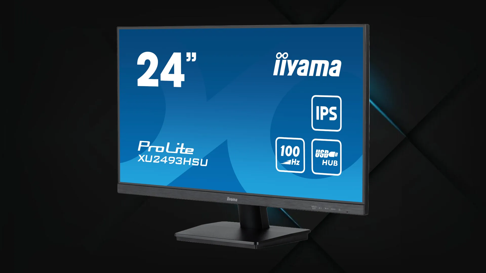 Монитор iiyama 23.8" IPS 100Hz XU2493HSU-B7 (UA)