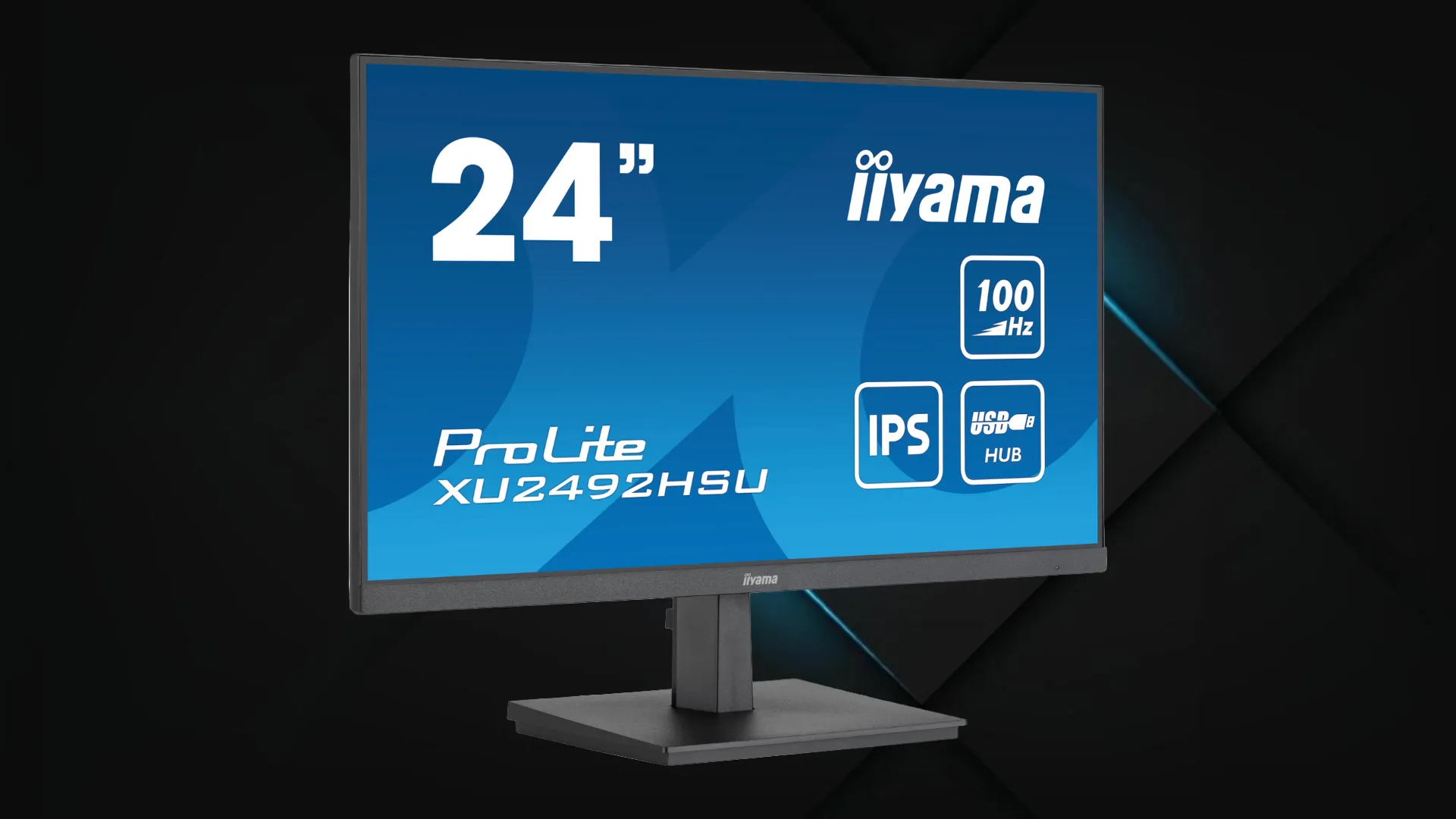 Монитор iiyama 23.8" IPS 100Hz XU2492HSU-B6 (UA)