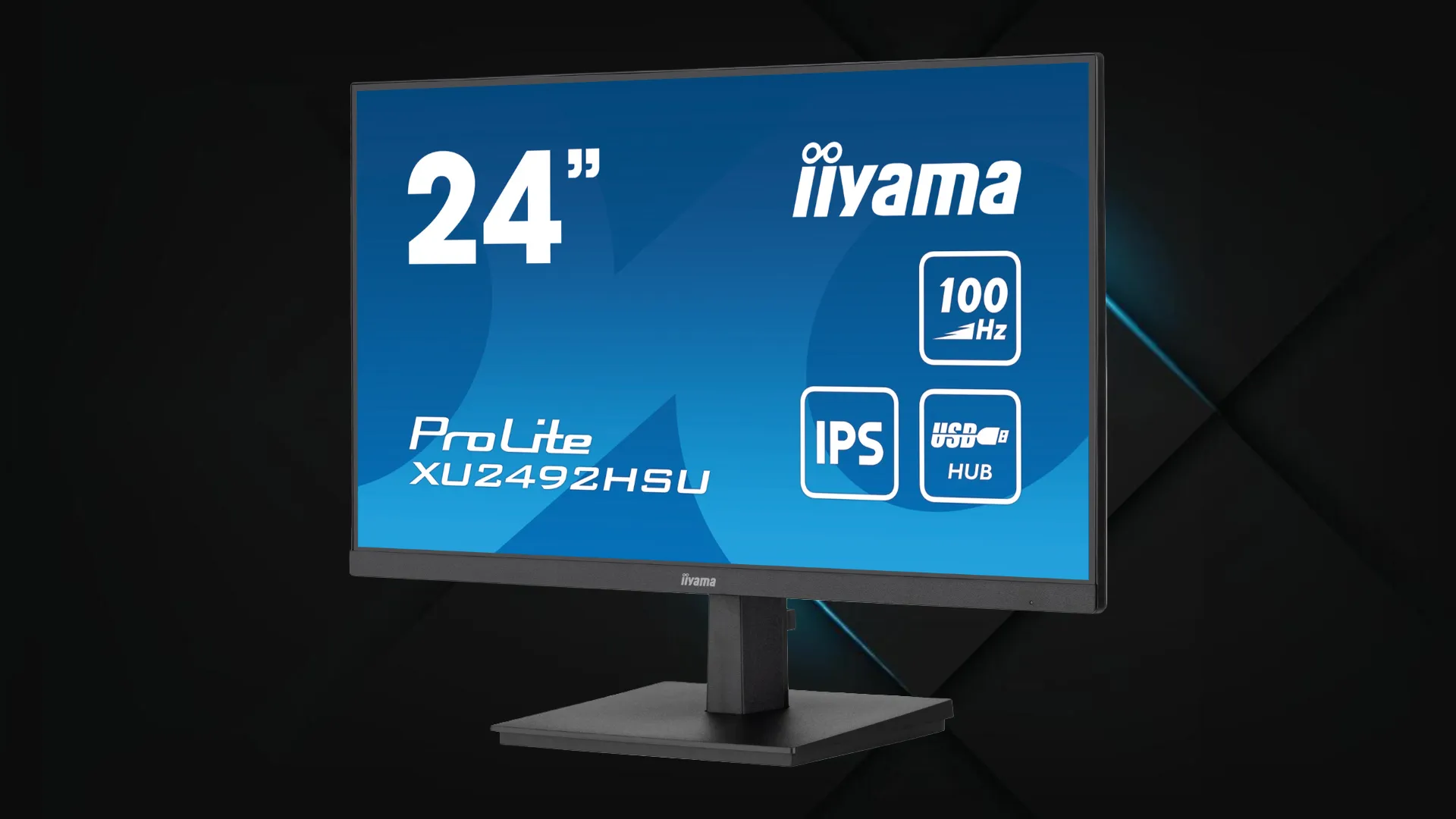 Монитор iiyama 23.8" IPS 100Hz XU2492HSU-B6 (UA)