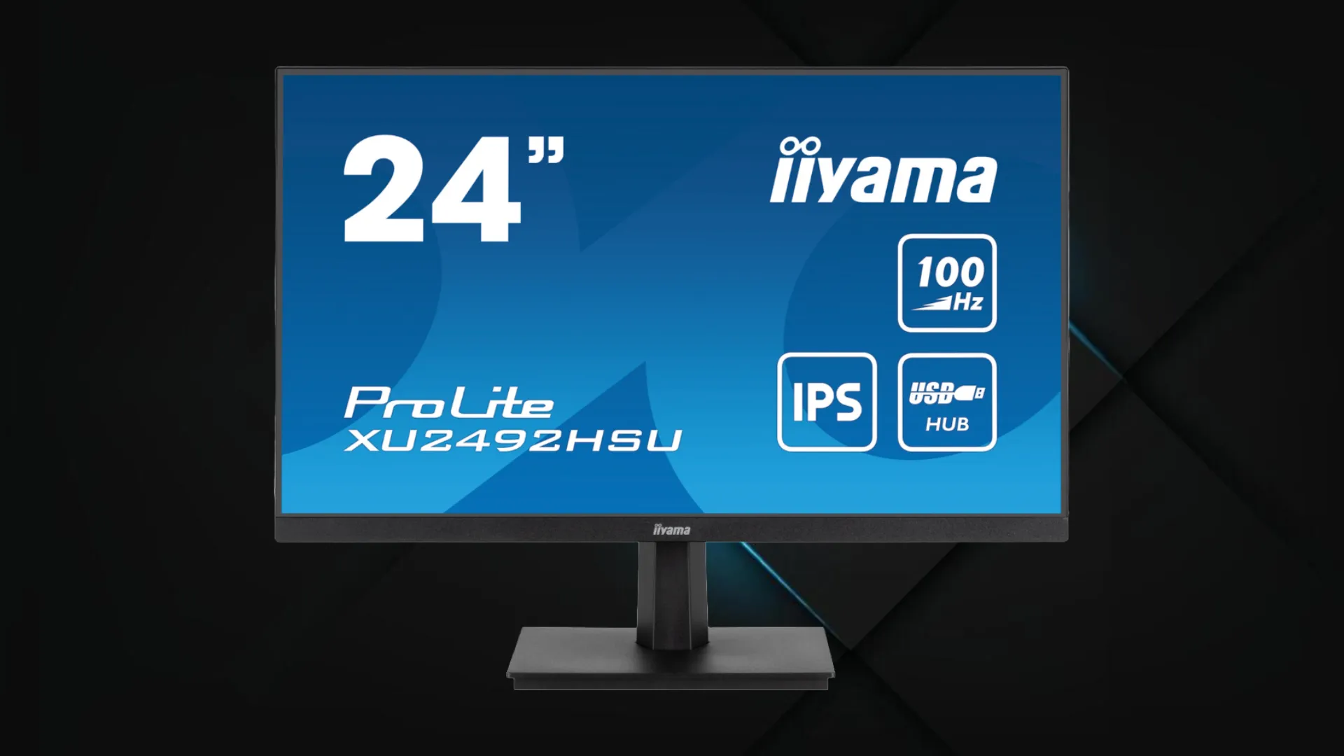 Монитор iiyama 23.8" IPS 100Hz XU2492HSU-B6 (UA)
