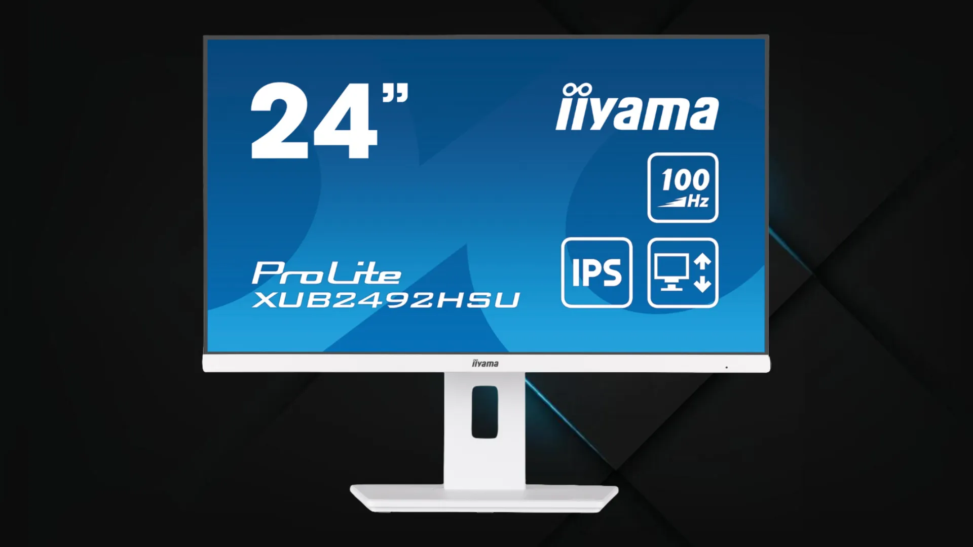Монітор iiyama 23.8" IPS 100Hz XUB2492HSU-W6 (UA)