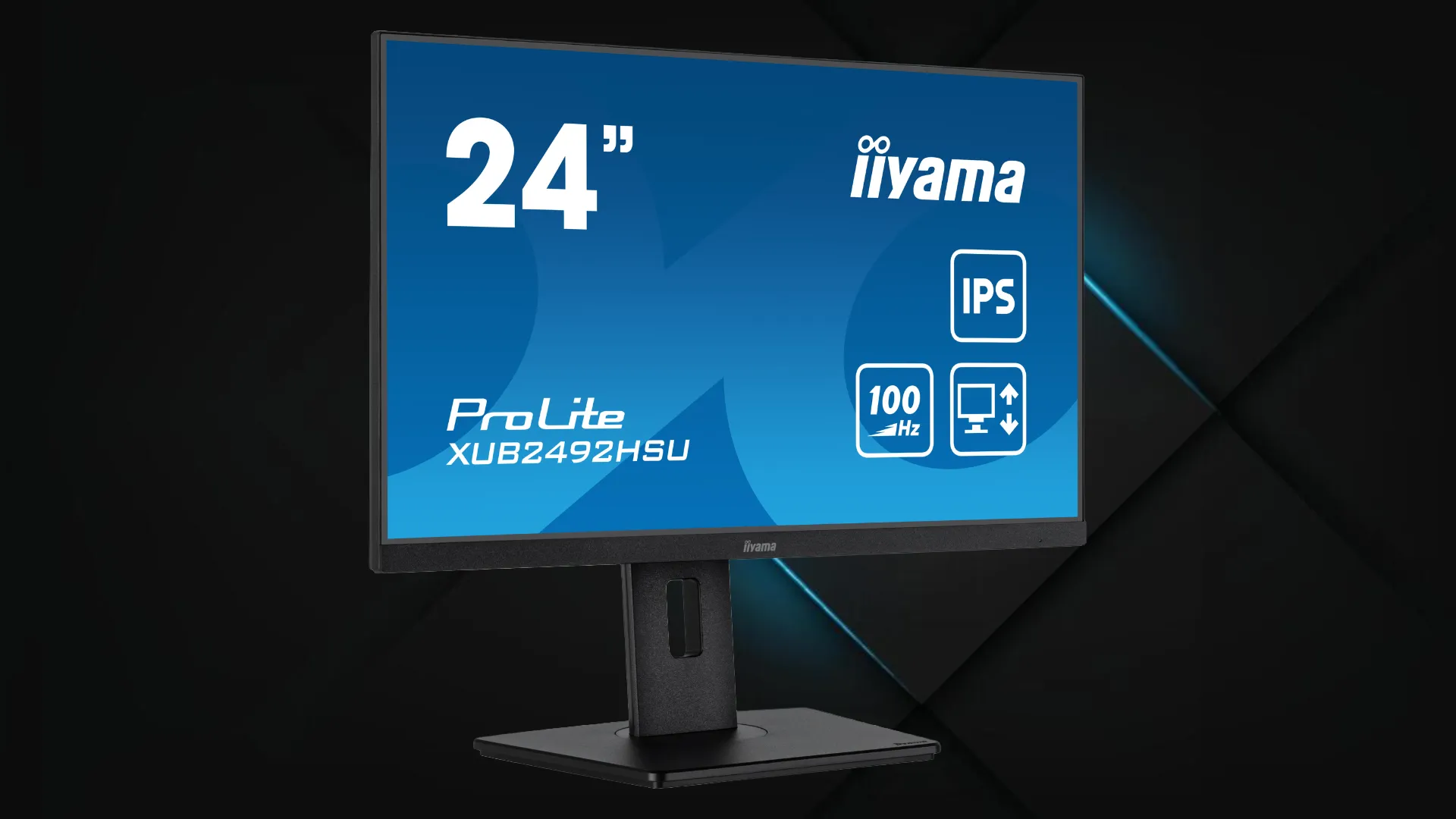 Монітор iiyama 23.8" IPS 100Hz XUB2492HSU-W6 (UA)