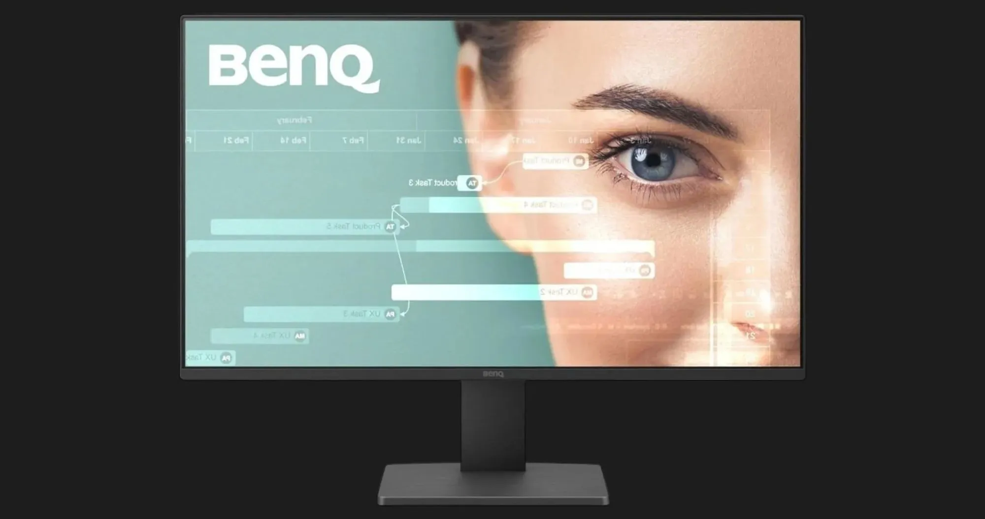 Монитор BenQ 23.8" GW2491 IPS 100Hz 9H.LNELJ.LBE (UA)