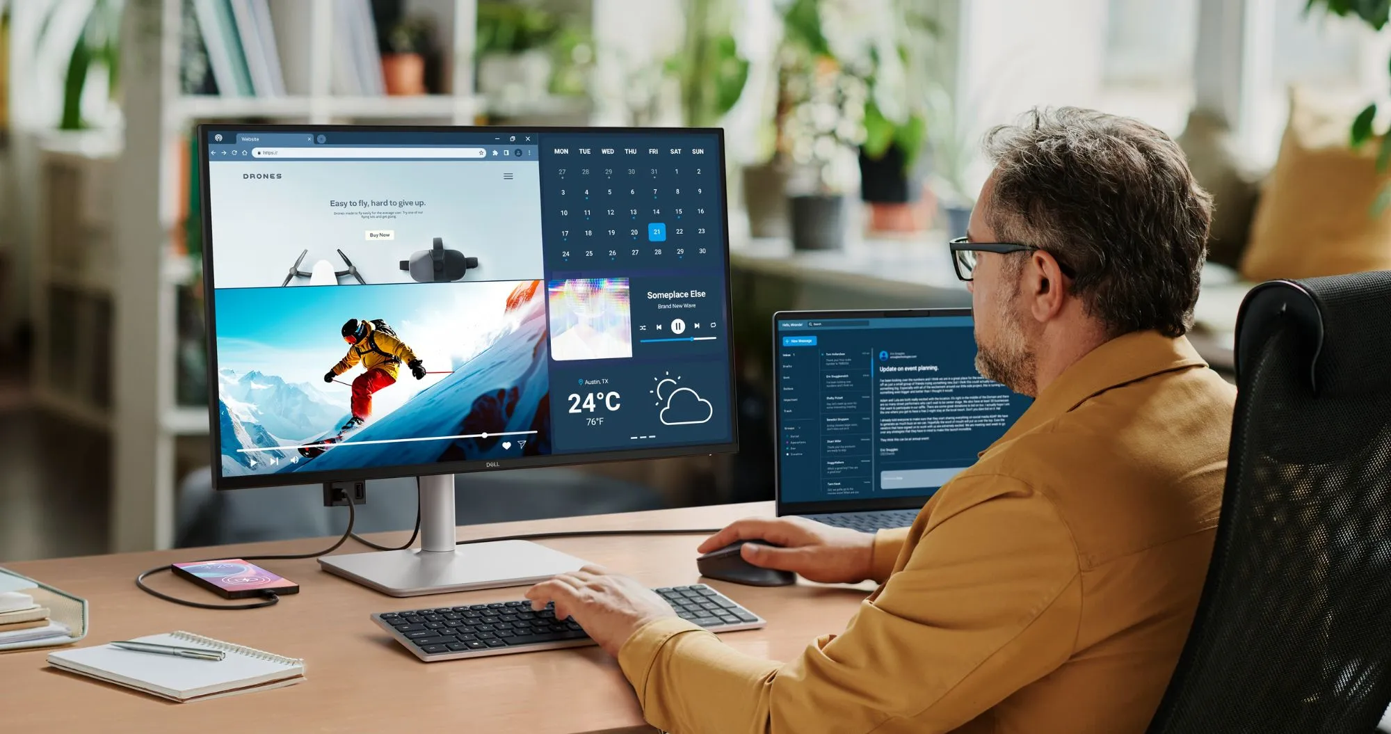 Монітор Dell 27" S2725DC IPS 144Hz 210-BSRL (UA)