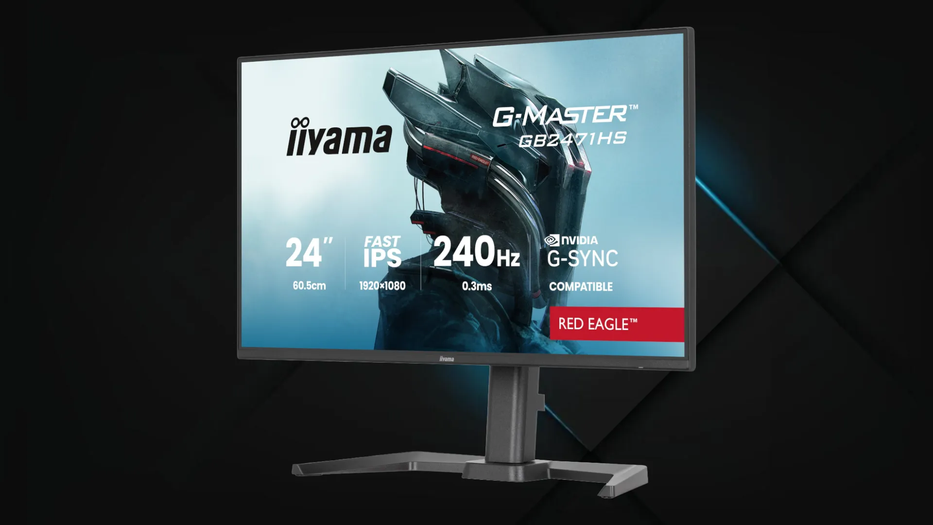 Монітор iiyama 23.8" G-Master IPS 240Hz GB2471HS-B1 (UA)