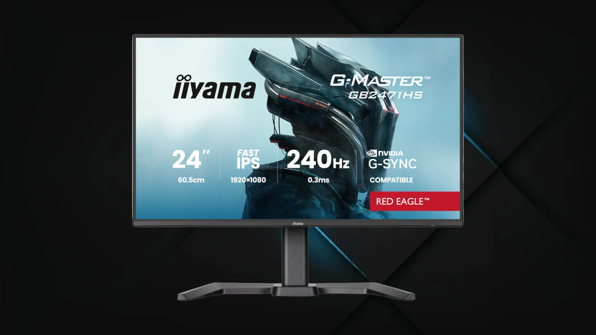 Монітор iiyama 23.8" G-Master IPS 240Hz GB2471HS-B1 (UA)