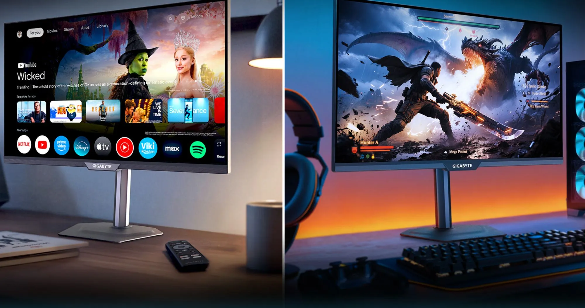 Ігровий монiтор GIGABYTE 27” IPS 180Hz M27QS (UA)