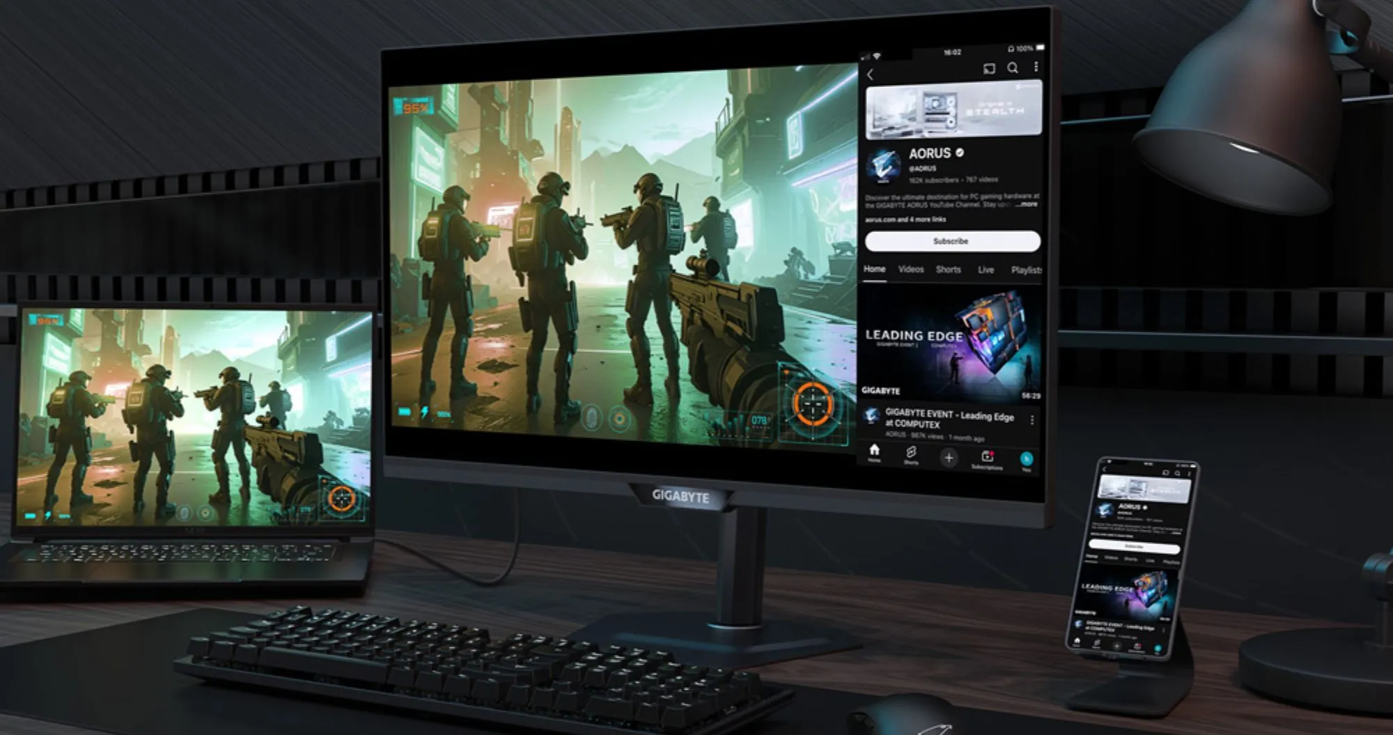 Ігровий монiтор GIGABYTE 27” IPS 180Hz M27QS (UA)