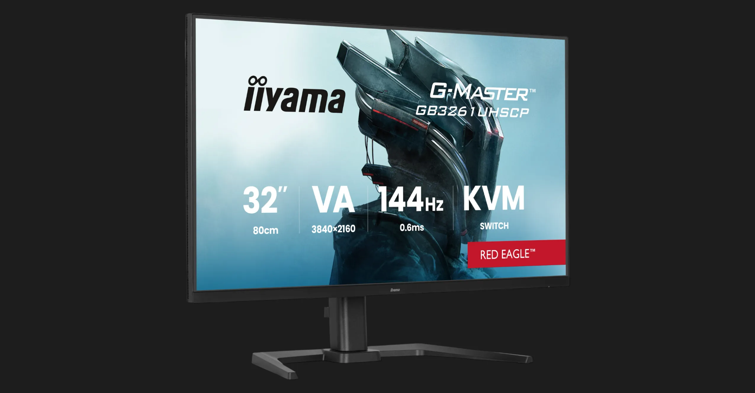 Монітор iiyama 31.5" VA 144Hz GB3261UHSCP-B1 (UA)