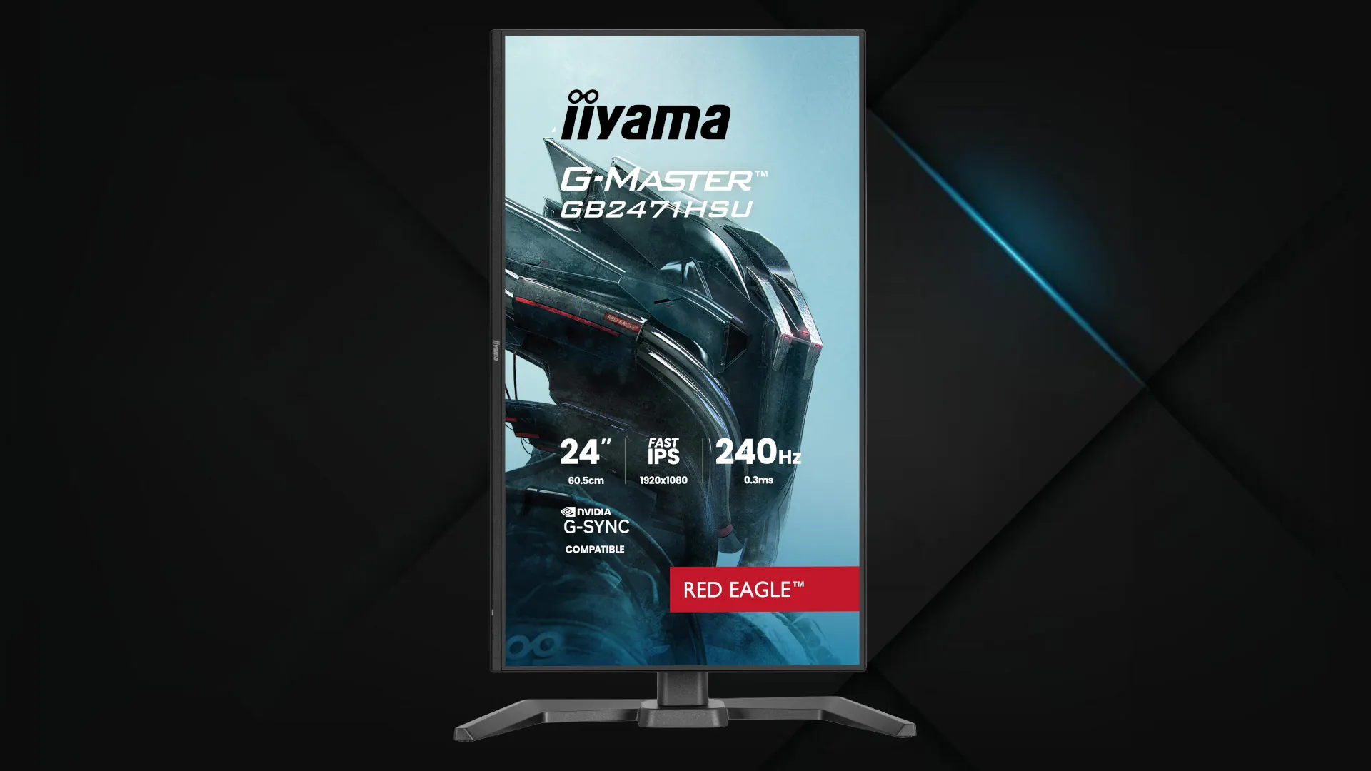Монитор iiyama 23.8" G-Master IPS 240Hz GB2471HSU-B1 (UA)