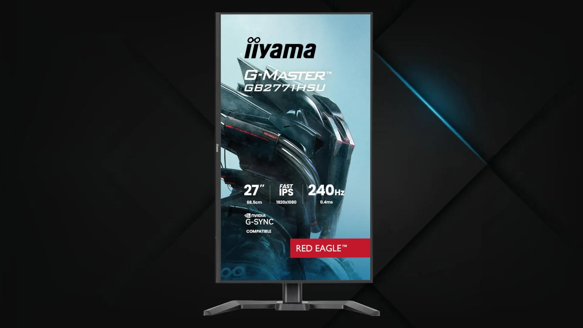 Монітор iiyama 27" IPS 240Hz GB2771HSU-B1 (UA)